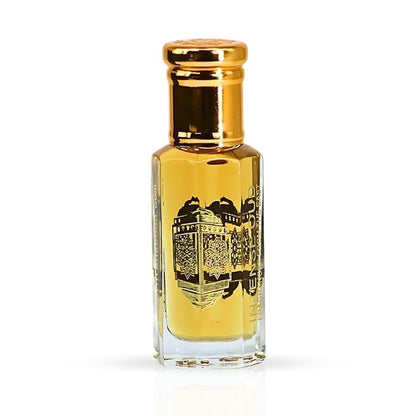 INTENSE OUD Red Tobaco Long Lasting Arabian Perfume Oils for Women 12ML (0.40 OZ) Fragrance Oil With Spicy Cinnamon, Sweet Apple, Tobacco & Vanilla, Concentrated Perfume Oil in Black Gift Box
