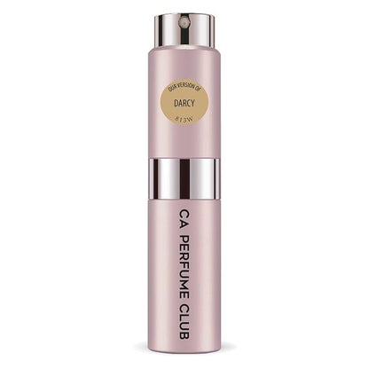 CA Perfume Impression of Darcy for Women Floral Scent Long Lasting Perfumes for Women Eau De Parfum Travel Size Refillable Atomizer Spray 0.27 Fl Oz 8ml