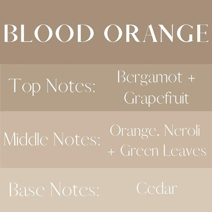 River Birch Blood Orange Linen and Room Spray | Home Fragrance | 4 oz Glass Amber Bottle | Luxury Signature Scent | Handmade in Texas