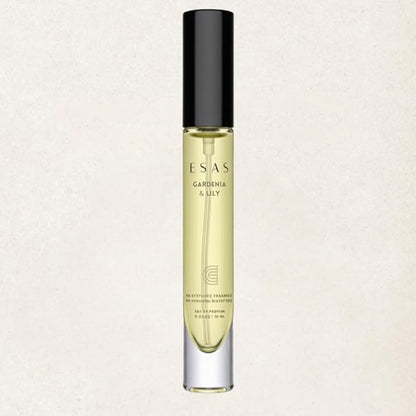 ESAS NYC Gardenia & Lily – Organic Perfume Mist, MADESAFE® – CLEAN | WARM | FLORAL – 0.33 oz Fragrance EDP