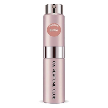 CA Perfume Impression of Bloom For Women Replica Version Fragrance Dupes Concentrated Long Lasting Eau de Parfum Spray Refillable Atomizer Bottle 0.27 Fl Oz/ 8ml