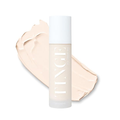 Tinge Tint Body Makeup, Water and Transfer Resistant Up to 48 Hours, Buildable Medium Coverage Body Foundation or Bronzer with Amino Acids, Tattoo Cover Up Makeup, 3.38 FL Oz - Fair Warm
