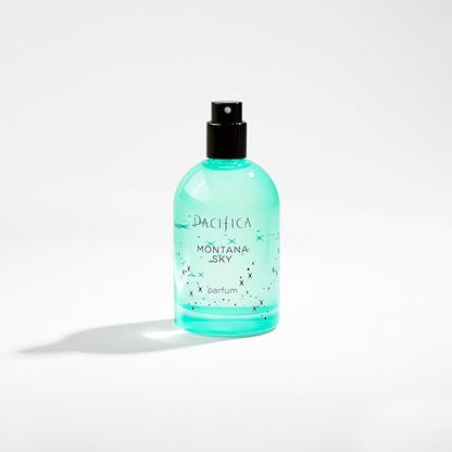 Pacifica Montana Sky Spray Perfume – Clean Vegan Fragrance for Women with Cedarwood & Sage – Grounding Earthy Woodsy Scent w/Cedarwood, Black Pepper, Sage, Cruelty-Free & Long-Lasting, 2 fl oz