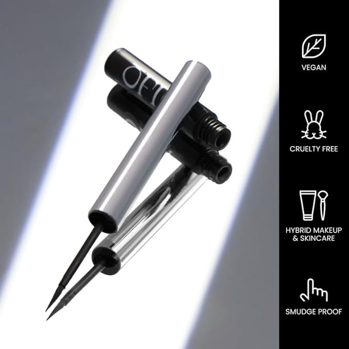 OFIR Brow Tonic Serum Browliner | Smudge-Proof Matte Finish | Hybrid Makeup & Skincare with Hyaluronic Acid & Plant Extracts | Strengthening | Cruelty-Free Brow Serum | Pecan - Warm Brown, 0.057 Oz