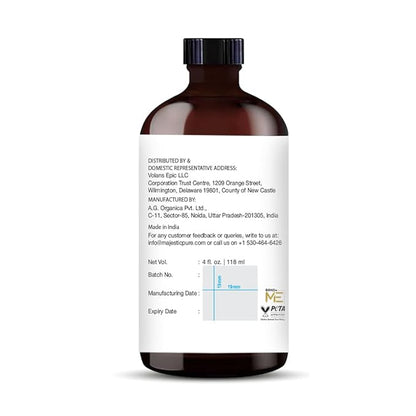 Majestic Pure Eucalyptus Essential Oil with Glass Dropper - 4 Fl Oz Pack of 2-100% Pure and Natural Eucalyptus Oil - Premium Grade Essential Oils for Diffuser, Aromatherapy, Soap and Candle Making