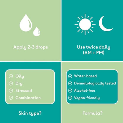 Q+A Niacinamide Daily Toner for Face (100ml), Pore Refining and Hydrating Face Toner with Hyaluronic Acid and Aloe Vera, Fragrance Free Skincare, Helps Calm Redness and Blemishes