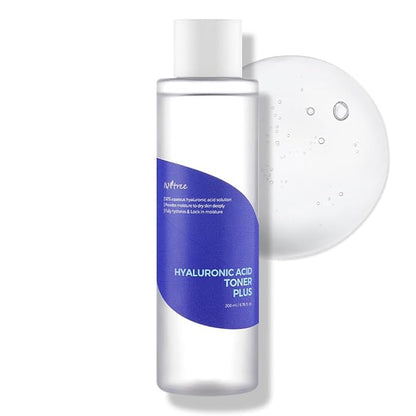 IsNtree Hyaluronic Acid Toner 200ml 6.76 fl.oz | Provides Moisture to Dry Skin | Refreshes & hydrates The Skin | Korean Skincare