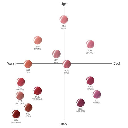 BBIA Glow Tint – Lip Plumping Volumizing Glossy & Glowy Lip Stain Naturally Moisturizing Comfortable Texture Lightweight Long-Lasting Vivid Color Non-Sticky Korean Makeup (18 WINTER, Pack of 1)
