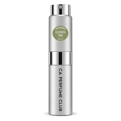 CA Perfume Impression of Eleventh Time for Women and Men Woody Aromatic Scent Long Lasting Unisex Fragrance Eau De Parfum Travel Size Refillable Atomizer Spray 0.27 Fl Oz 8ml