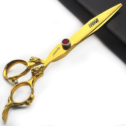 Hairdressing Scissors 6/7/8/9 Professional and Efficient Scissors (7-Inch 2-Piece Set-B)