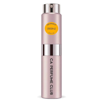 CA Perfume Impression of Crush 62 for Women Vanilla Scent Long Lasting Perfumes for Women Eau De Parfum Travel Size Refillable Atomizer Spray 0.27 Fl Oz 8ml
