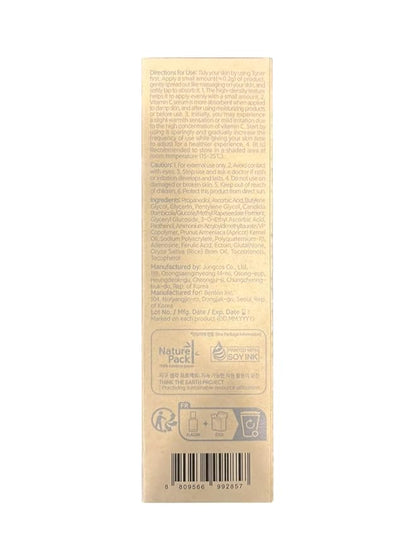BENTON Vitamin C Serum - Korean Skin Care, White Serum for Face with 20% Pure Vitamin C, Skin Texture & Elasticity Care, Face Moisturizer for All Skin Types(1.01 fl. Oz.)