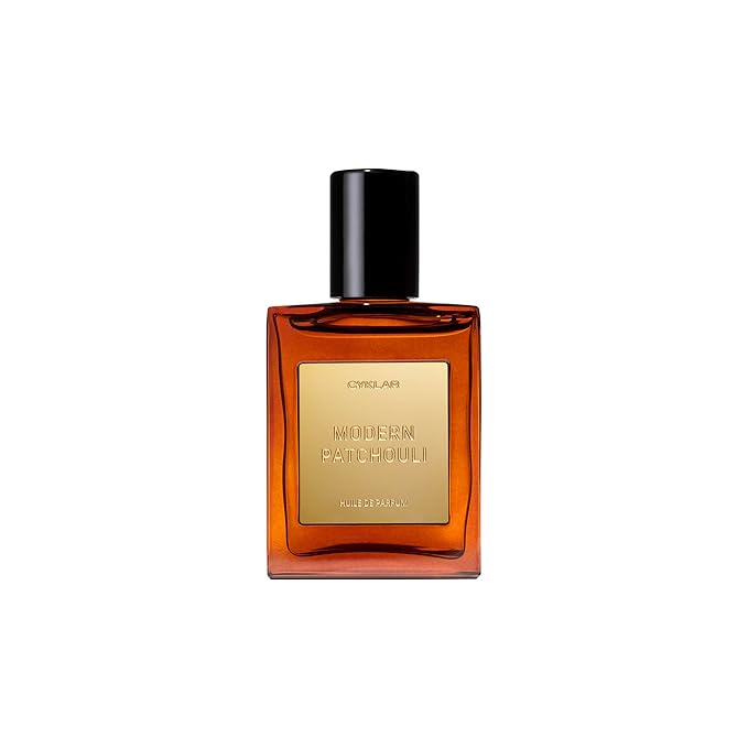 CYKLAR Perfume Oil Roll-On. Travel-Friendly Modern Patchouli Fragrance with Bergamot, Verbena, and Cashmere. Long-Lasting Essential Oil Parfum for Women and Men. 0.5 Fl Oz Scented Rollerball Bottle