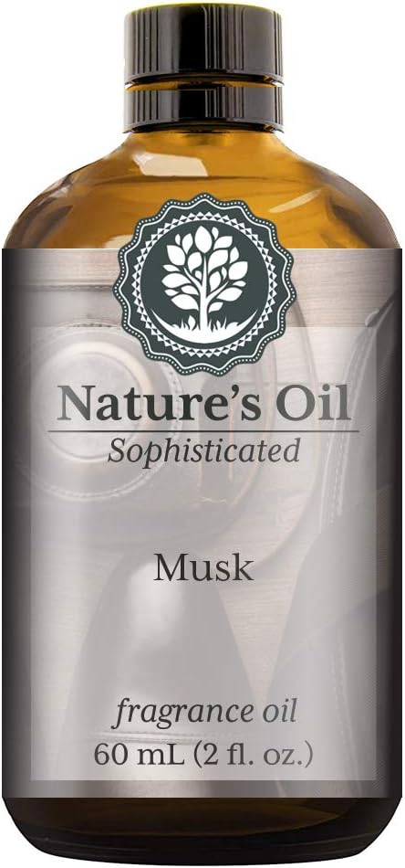 Musk Fragrance Oil (60ml) For Cologne, Beard Oil, Diffusers, Soap Making, Candles, Lotion, Home Scents, Linen Spray, Bath Bombs