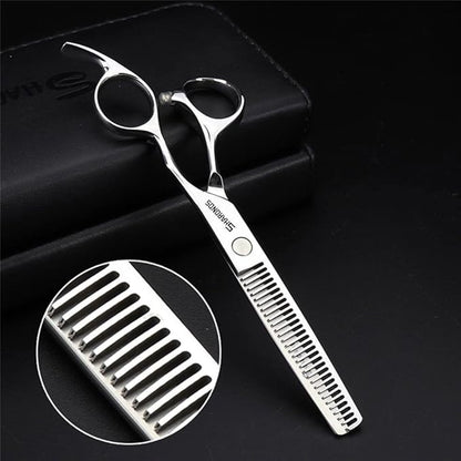 6/6.5-inch Professional Hair Clippers, Hairdressers, efficient Hair Clippers (6 inch-2pc-A)