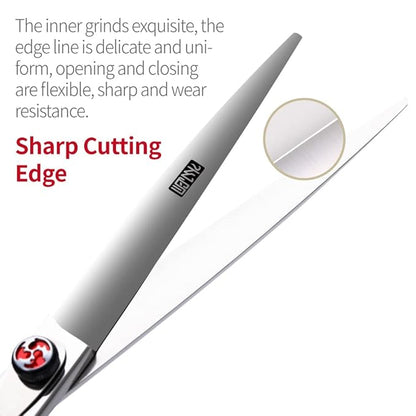 Fenice 7"/7.5" Hair Cutting Scissors - 440C Stainless Steel Sharp Scissors - Haircuts for Men, Women and Children