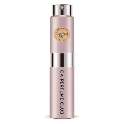 CA Perfume Impression of Champagne Brut for Women Aromatic Fruity Scent Long Lasting Perfumes for Women Eau De Parfum Travel Size Refillable Atomizer Spray 0.27 Fl Oz 8ml