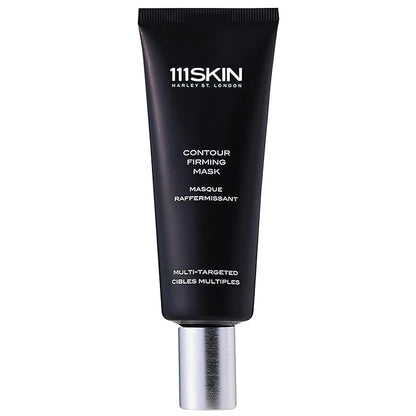 111SKIN Black Diamond Contour Firming Mask, Hydrating Overnight Face Mask with Hyaluronic Acid & Diamond Peptides That Helps Reduce Fine Lines and Wrinkles at Night for All Skin Types, 2.54 fl oz