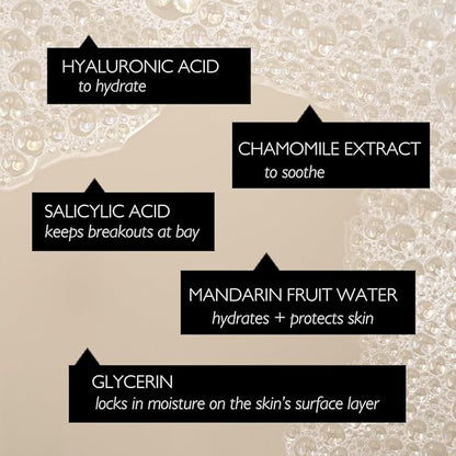 UpCircle Face Toner with Hyaluronic Acid + Salicylic Acid 3.5oz - for Balancing, Plumping + Soothing - Mandarin Fruit Water, Chamomile Extract + Glycerin - Natural, Vegan + Cruelty-Free