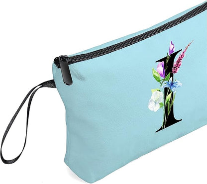 Birthday Inspirational Bridesmaid Proposal Team Small Gifts for Women Mom Aunt Teacher Sister Coworkers Makeup Cosmetic Bag Travel with Mirror Mothers Day Christmas Graduation I