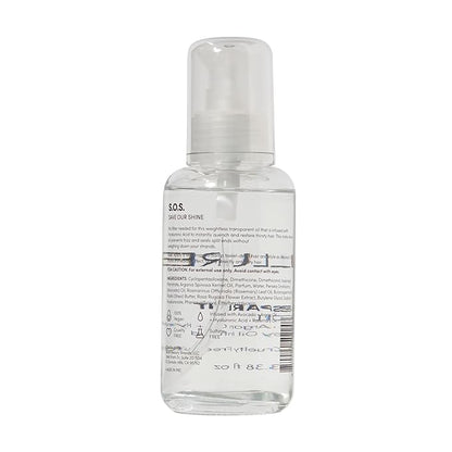 Pallure Transparent Hair Oil Treatment, To Support Thicker, Voluminous, Fuller Looking Hair, Infused with Hyaluronic Acid, Biotin, Avocado and Rosemary Oil (3.4 Fl Oz)
