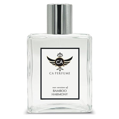 CA Perfume Impression of Bamboo Harmony for Women and Men Eau De Parfum Citrus Aromatic Scent Long Lasting Unisex Fragrance Signature Scent for Day and Night Wear 3.4 Fl Oz 100ml