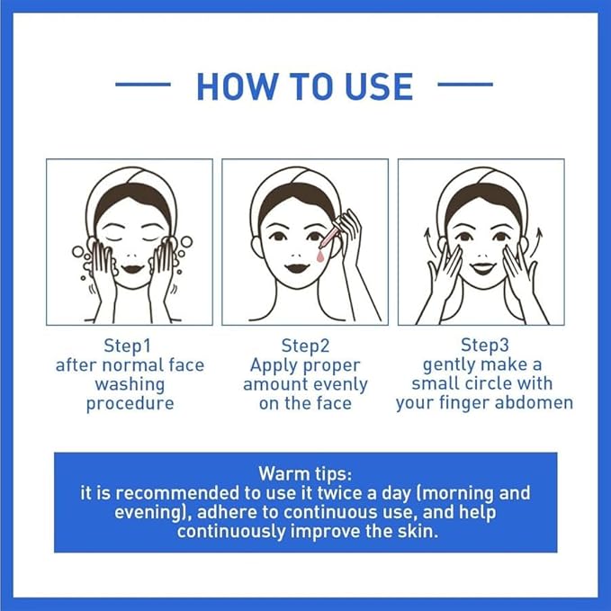 Liquid Solution Anti Aging Serum, Facial Serum, Vitamin C & E Serums, Anti Aging Face Tightening, Boost Skin Collagen, Reduce Wrinkles & Plump Skin(2pcs)
