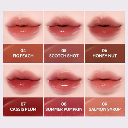 TIRTIR Waterism Tinted Lip Gloss #02 Merry Coral, 0.14 Fl Oz – Kiss Ready Lipgloss, 12H Long Lasting Non Sticky Natural Tinted Glow Korean Multiuse Cheek and Lip Tint for Women gift