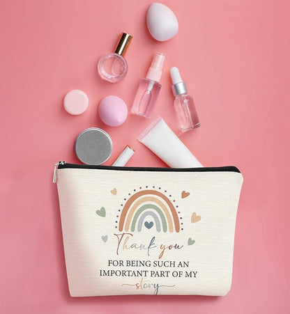 Teacher Gifts for Women,Teacher Appreciation Gifts,Makeup Bag,Cosmetic Bag,Small Makeup Bag,Travel Makeup Bag,Makeup Bag Organizer