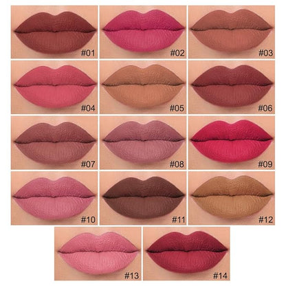 3Pcs Longwear Liquid Lip Liner Stain Marker Pen Set Long Lasting Waterproof, Mauve Dusty Pink Red Matte Permanent 24 Hour Lip Liner and Lipstick Combo, Color Stay Lipliner All Day, Lip Stains peel off
