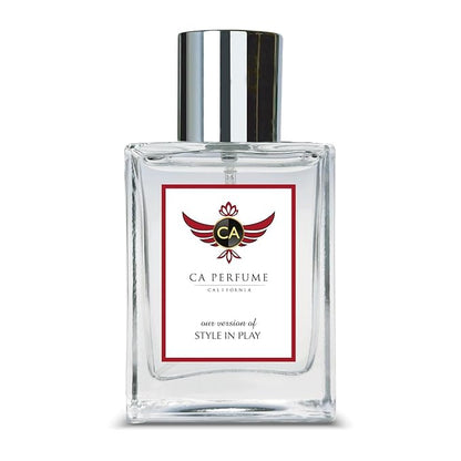 CA Perfume Impression of Style In Play for Men Woody Floral Musk Fragrance Long Lasting Mens Cologne Eau De Parfum 1.7 Fl Oz 50ml