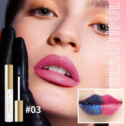 Lip Liner - Peel Off Lip Stain | Long Lasting Matte Lip Tattoo | Transfer Proof, Hydrating Formula with Hyaluronic Acid & Vitamin E | Vegan & Cruelty-Free | for All Skin Types(3#Rosy Red)