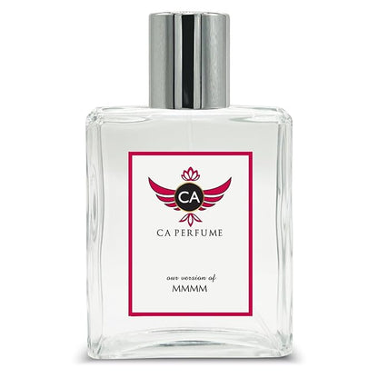 CA Perfume Impression of MMMM for Women and Men Eau De Parfum Vanilla Scent Long Lasting Unisex Fragrance Signature Scent for Day and Night Wear 3.4 Fl Oz 100ml