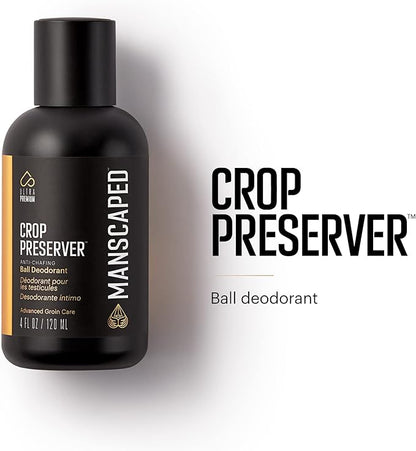 MANSCAPED® The Luxury Package 4.0 Includes: The Lawn Mower® 4.0 Electric Trimmer, The Shears 2.0 Nail Kit, Crop Preserver®, Deodorant, Body Wash, 2-in-1 Shampoo & Conditioner, The Shed Toiletry Bag