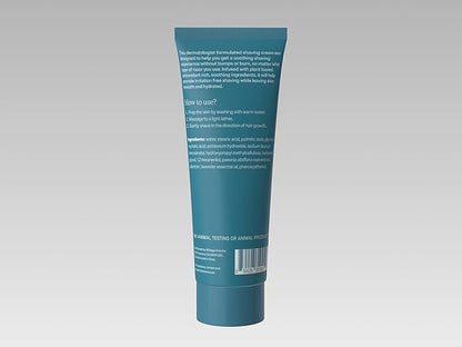 MDacne Shaving Cream for Acne-Prone Skin, 2-Pack - Oil-Free, Eliminates Razor Burn, Cuts & Infections - Reduce Skin Irritation & Prevent Shave Bumps & Nicks - Vegan, Paraben-Free & Cruelty-Free