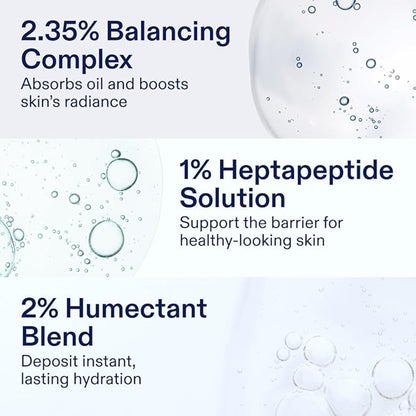 Skinfix Barrier Balancing Water Cream - 1.7 oz - Weightless Moisturizer with Hyaluronic Acid & Niacinamide - Combo + Oily Skin - Acne-Safe, Non-Comedogenic, Fragrance Free, Vegan, Cruelty Free