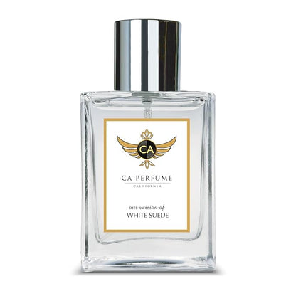 CA Perfume Impression of White Suede for Women Floral Woody Musk Fragrance Long Lasting Perfumes for Women Eau De Parfum 1.7 Fl Oz 50ml