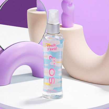So...? Fresh Floral Body Mist for Women - 3.5 oz Body Mist - Pack of 3