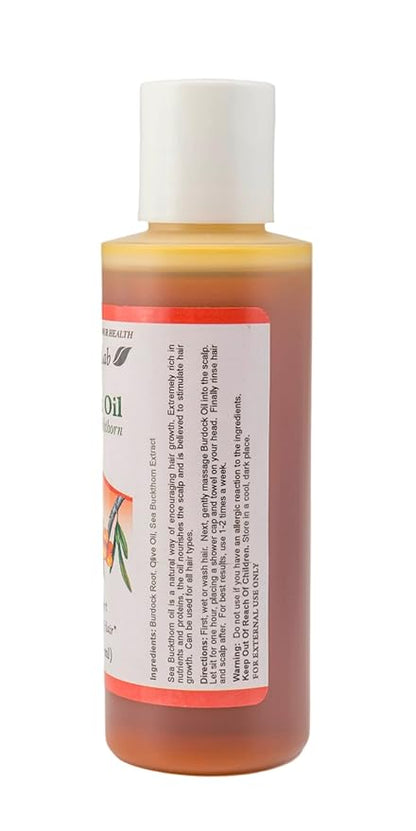 Salem Botanicals Burdock Oil with Sea Buckthorn, 3.4 Fluid Ounce