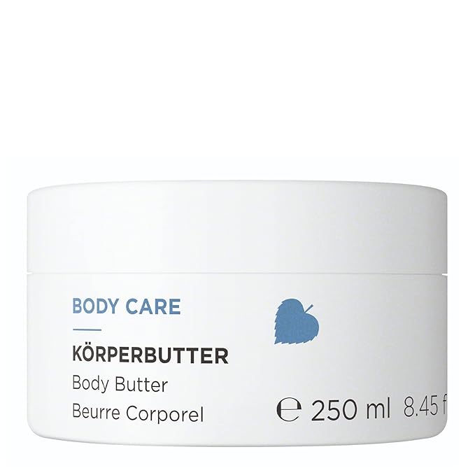 ANNEMARIE BÖRLIND - BODY CARE Body Butter - nourishing, revitalizing & moisturizing skin care, with plant-based extracts & botanical hyaluronic acid, vegan, 8.45 Fl. Oz.