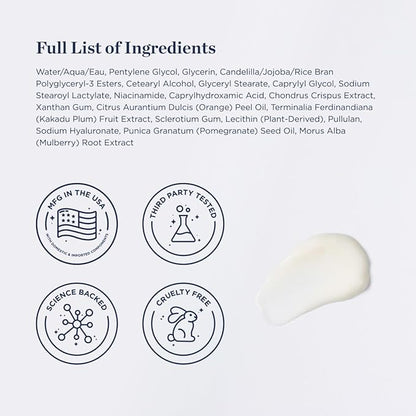 Beverly Hills MD Plump + Glow Vitamin C Serum for Aging Skin- Plumping Anti Wrinkle Lines Formula - Smooth, Firm, Brighten Skin w/Kakadu Plum, Niacinamide, Pomegranate Oil, Red Algae Extracts