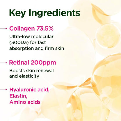 CKD Retino Collagen Gua Sha Neck Cream - Firming Cream for Neck and Jawline Tightening, Lifting, and Wrinkle Reduction with Stainless Steel Roller. Korean Skin Care,1.69 fl oz.