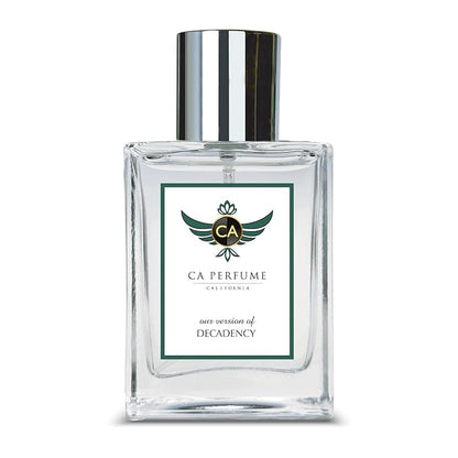 CA Perfume Impression of Decadency for Women Amber Floral Fragrance Long Lasting Perfumes for Women Eau De Parfum 1.7 Fl Oz 50ml