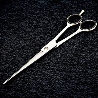 PRO Hair Cutting Sharp Barber Scissors 7.5" Light weight German Made Steel With Finger Rest