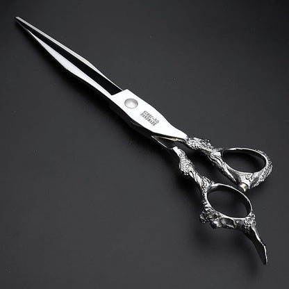 6/7/8/9 Inch Professional Slim Japanese Hairdressing Scissors Set for Men or Women (8 Inch Flat)