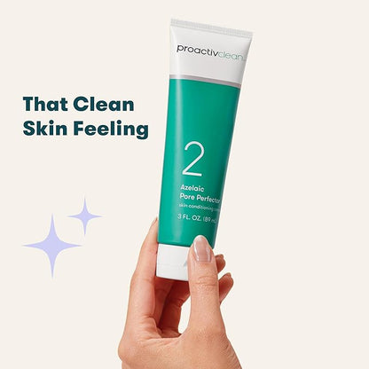 Proactiv Clean Azelaic Pore Perfector- Brightening Serum for face with Squlane and Hyaluronic Acid- Azelaic Acid Cream Serum for Sensitive Acne Prone Skin- 3oz