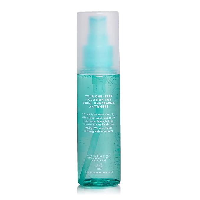 Billie Ultimate Skin Solution - Ingrown-preventing AHA spray - 3.4 fl oz