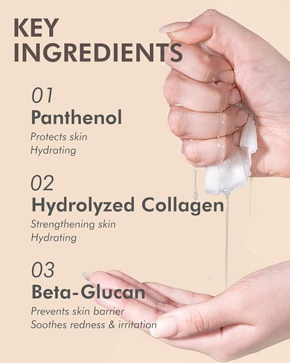 DERMAL Pearl Collagen Essence Facial Mask Sheet 23g Pack of 10 - Clarify Skin, Skin Smooth, Daily Skin Treatment Solution Sheet Mask