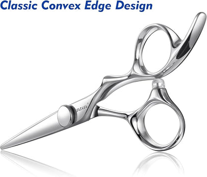 Hair Cutting Scissors for Hairstylist Hairdresser, Professional Barber Shears with Razor-Sharp Blades & Cobalt Alloy Steel for Salon and Slef Haircut DIY Home Use, Precison Hair Scissor, 6.5 Inch ﻿