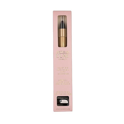 Artisan L'uxe Beauty Velvet Jumbo Eyeliner Pencil Smokey Eyes in 3 Minutes Water Proof, Smudge Proof, Long Lasting Age Defying Essential Oils Midnight (Shade: Black)